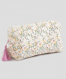 Quilted Toiletry Bag| Set of 2|Sweet Meadows