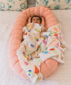 Baby Jalebi Fruitella Pop Baby Blanket 