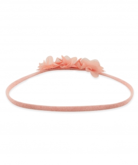 Pink flower hairband 