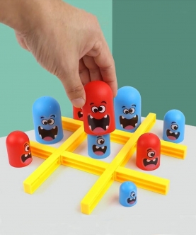 Big Eat Small 2 Players Tic Tac Toe Board Game Toy