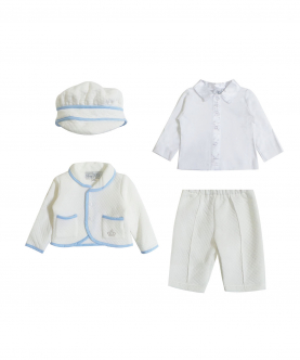 Baby Boys 4 Piece Trousers Set