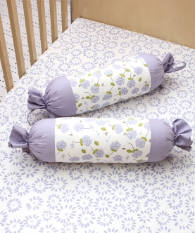 The Pretty Puffballs Set Of 2 Bolsters