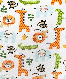 Animal in Jungle Multicolour Blanket