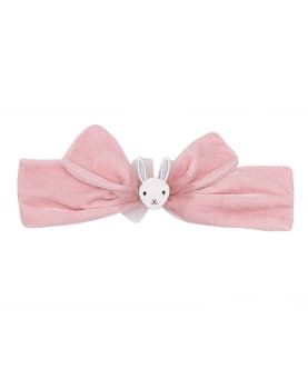 Dreaming Bunny Velvet Tie Headband