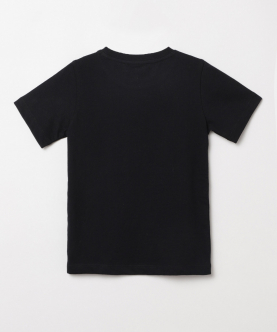 Black Gel Printed T-Shirt