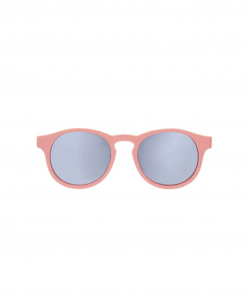 The Weekender - Melon with Silver Lens Sunglasses