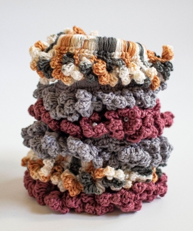 Handmade Crochet Scrunchies  Crochet Scrunchies
