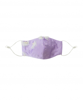 Lilac Pearl Floret Face Mask For Adult