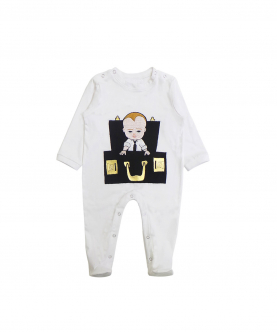 Boss Baby Romper With Pocket