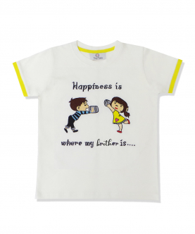 Rakhi Special Siblings Happiness T-shirt