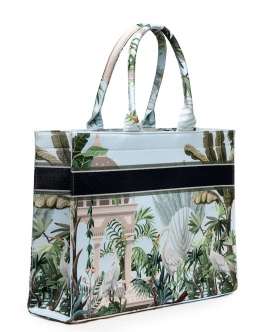Canvas Picturesque Earth Tote