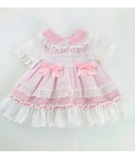 Beau Kid Pink Frilly Dress