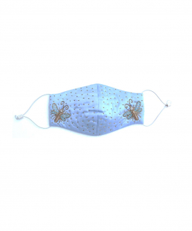 Butterfly Embellishment Face Mask For Adult
