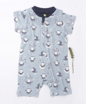 Baby Bamboo Romper-Wise Owl
