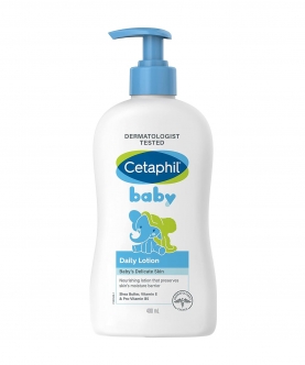 Cetaphil Baby Daily Lotion, White, Shea Butter, 400 Ml