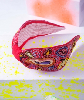Carnival Diva Embroidered Hairband