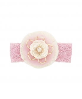 Royal Satin and Lace Statement Hair Band