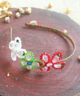 Christmas Butterfly Hairband 