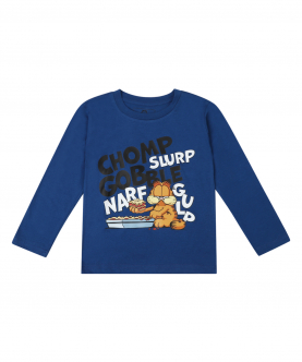Chompchomp Garfield Blue T-Shirt