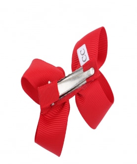 Red Bow Clip