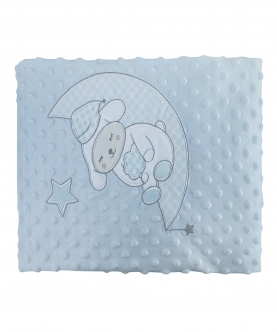 Baby Moo Your Star is Born Blue Bubble Blanket