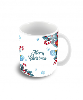Personalised Christmas Candy Coffee Mug