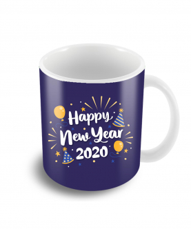 Personalised Happy New Year 2020 Coffee Mug