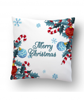 Personalised Christmas Candy Cushion Cover