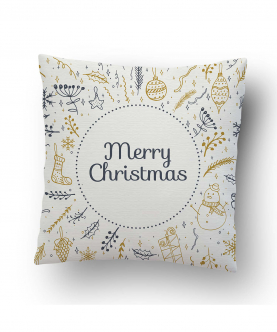 Personalised Merry Christmas Cushion Cover
