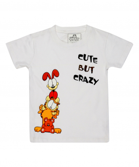 Cute Crazy Garfield T-Shirt