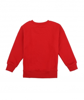 Girls Sweatshirt Red 