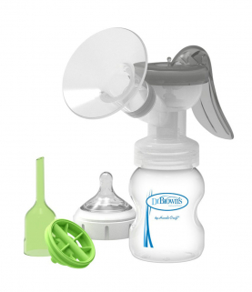 Dr. Brown's Manual Breast Pump With Silicone Shield