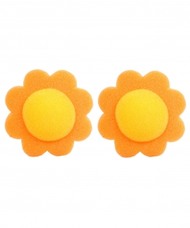 Sunflowers Orange 2 Pcs Bath Sponge