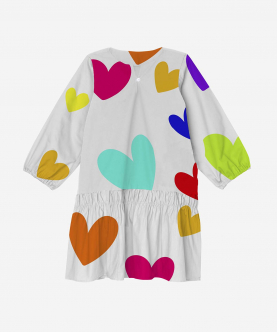 Dreamcatcher Dress Multi-Colour Hearts