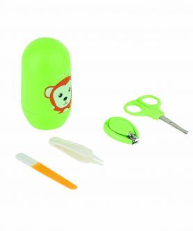 Baby Moo Monkey Green Nail Clipper Set