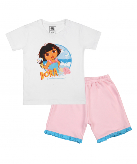 Dora Explore Summer T-shirt & Short Set
