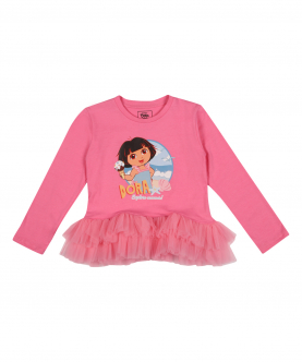 Dora the Explorer Pink Full Sleeve T-shirt