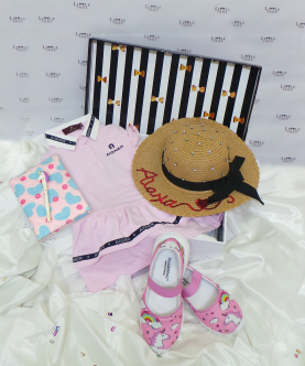 Dress Gift Hamper Set For Girls - 5 Pcs