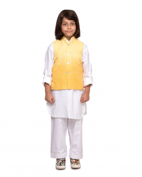Yellow Jawahar Jacket