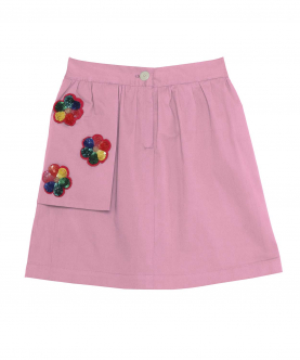Easy Breezy Skirt-Flourocent Pink
