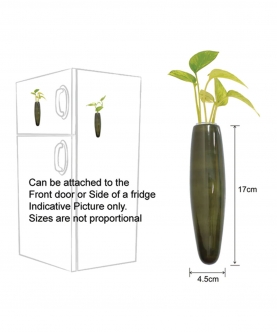 Himam Magnetic Fridge Vase - Green