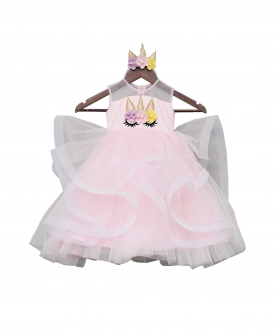 Baby Pink Unicorn Gown