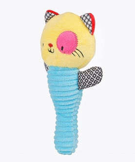Mr. Patches Blue Rattle