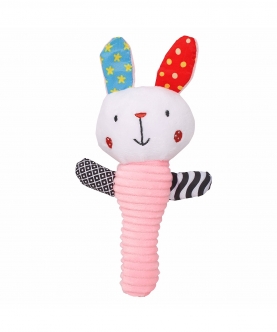 Bunny Pink Rattle