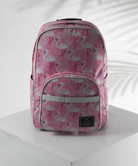 Flamingo Printed Bag Pack