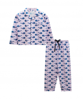 Personalised Whaley Tales Pajama Set For Adult
