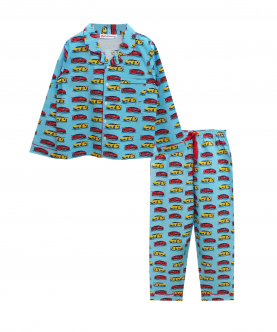 Personalised Raging Racers Pajama Set For Adult