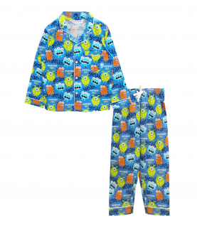 Personalised Monster Party Pajama Set For Adult