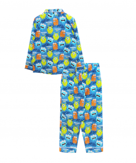 Personalised Monster Party Pajama Set For Adult