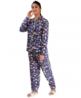 Personalised Sugar N Spice Pajama Set For Adult